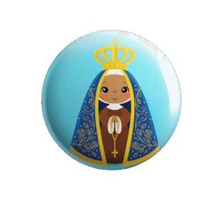 BOTON NOSSA SENHORA APARECIDA INFANTIL